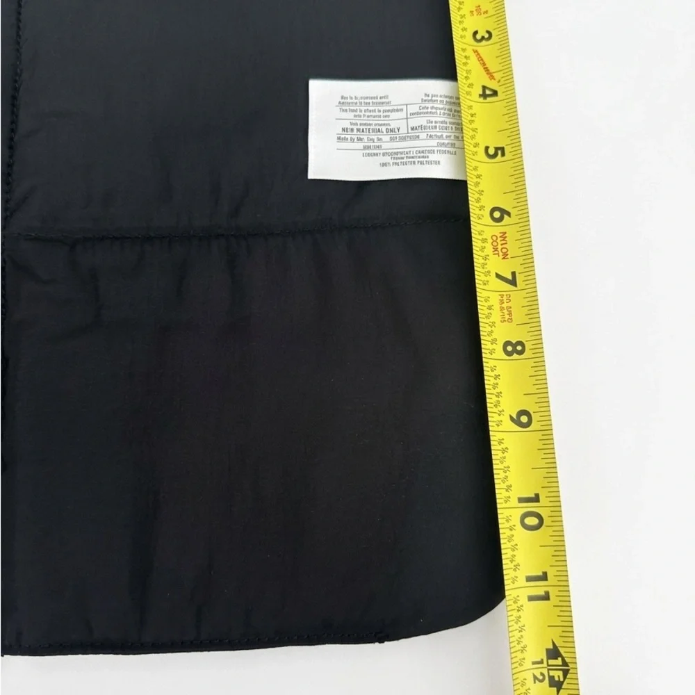 Burberry Black Quilted changing diaper mat with pouch